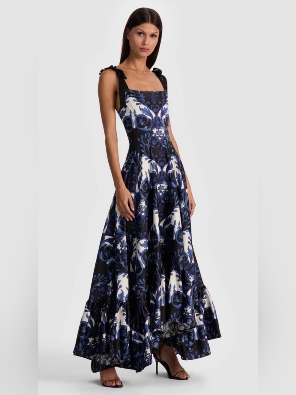 NWT Alice + Olivia Rosalee Maxi Dress - Picture 4 of 9